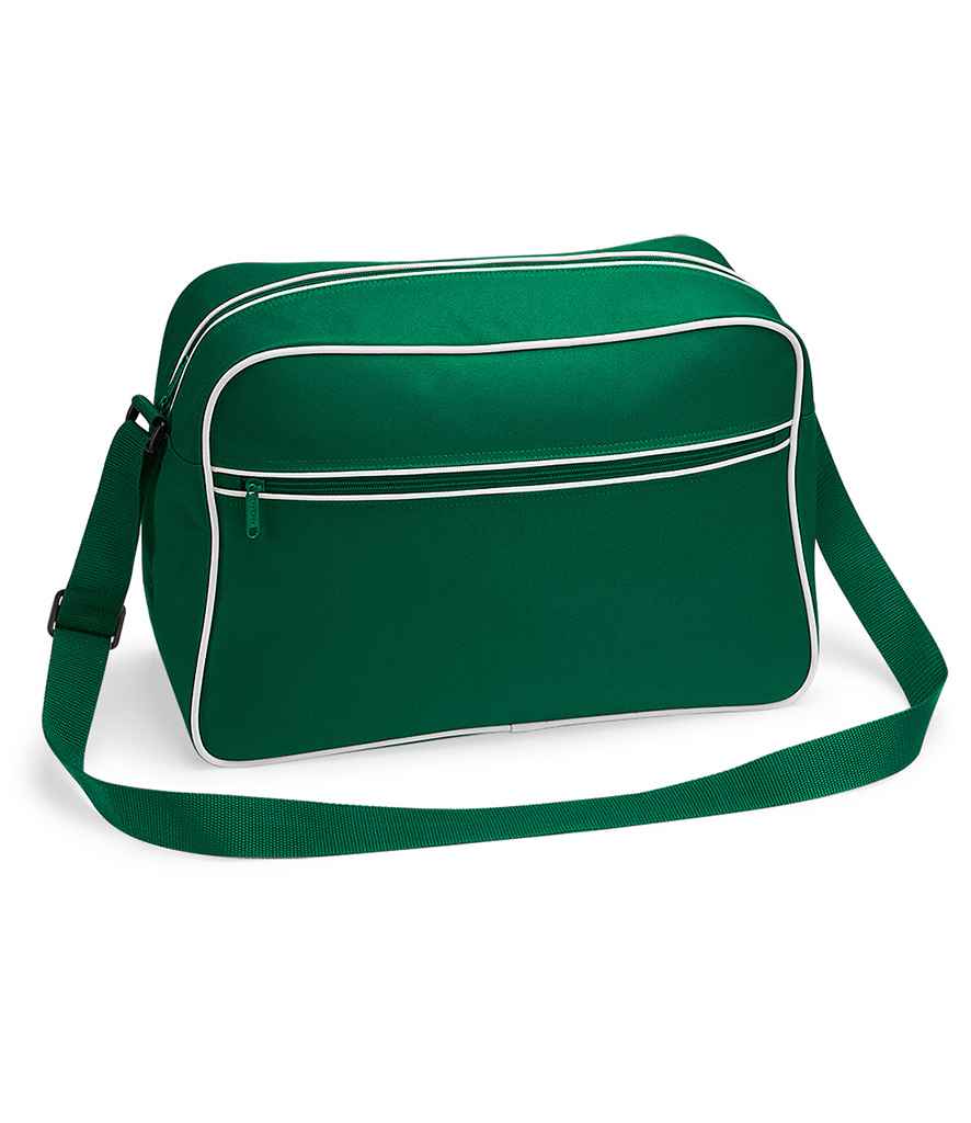 BG14 Bottle Green/White Front