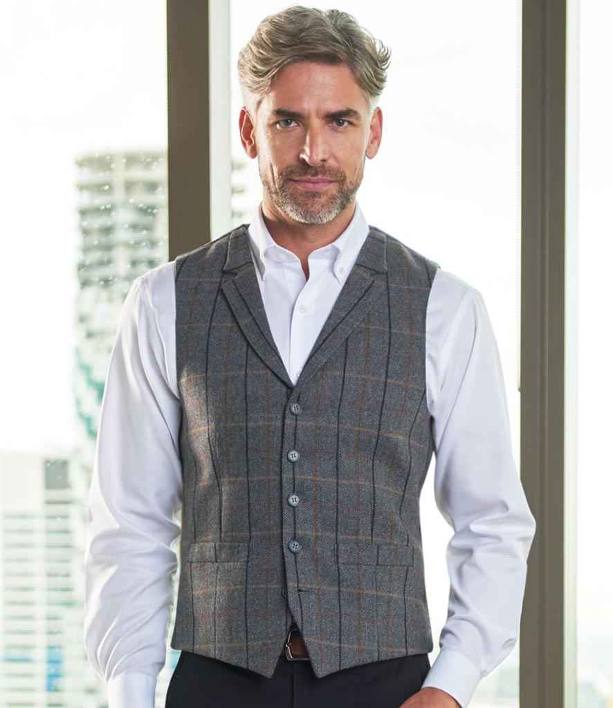 BK520 grey brown check Model