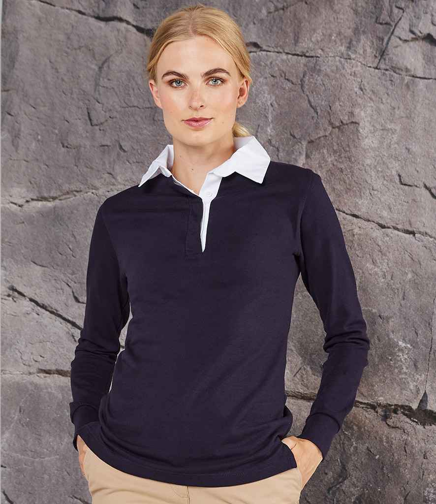 Front Row Ladies Classic Rugby Shirt –
