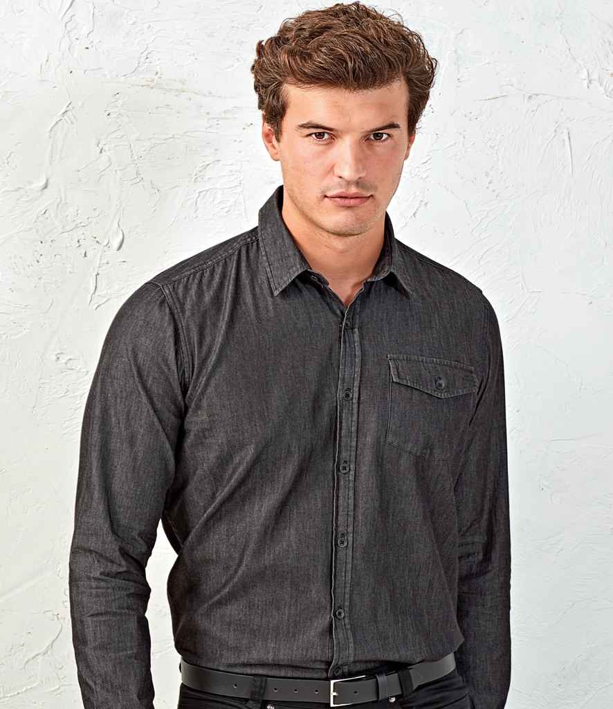 PR222 Black Denim Model