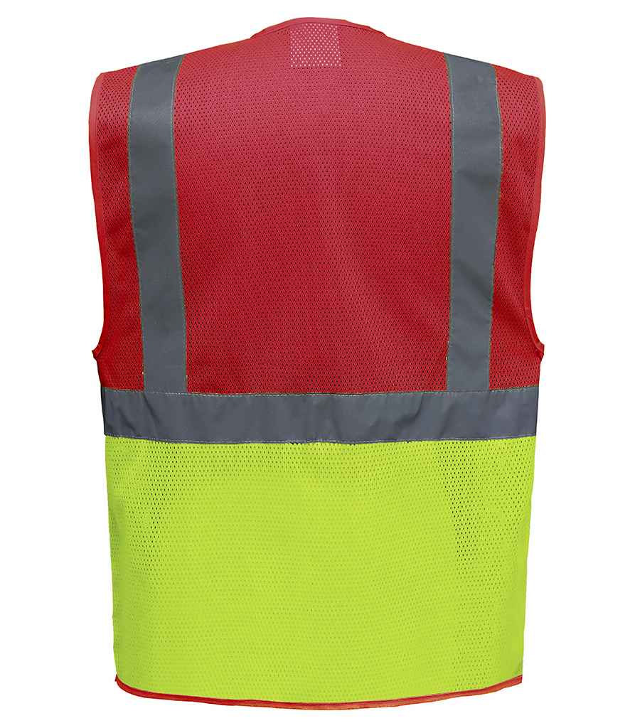 YK107 Red/Yellow Back