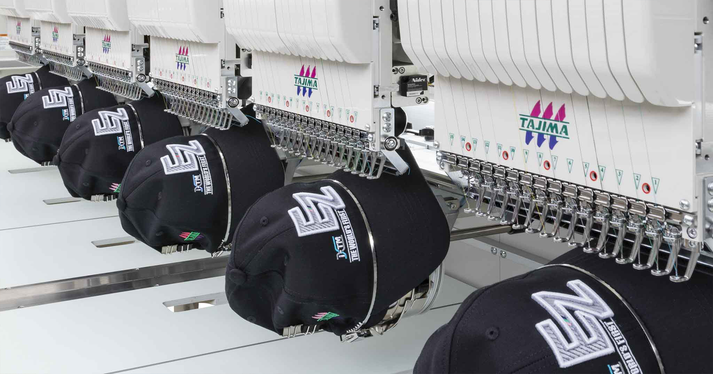 Why we trust Tajima: The Global Gold Standard in Cap Embroidery