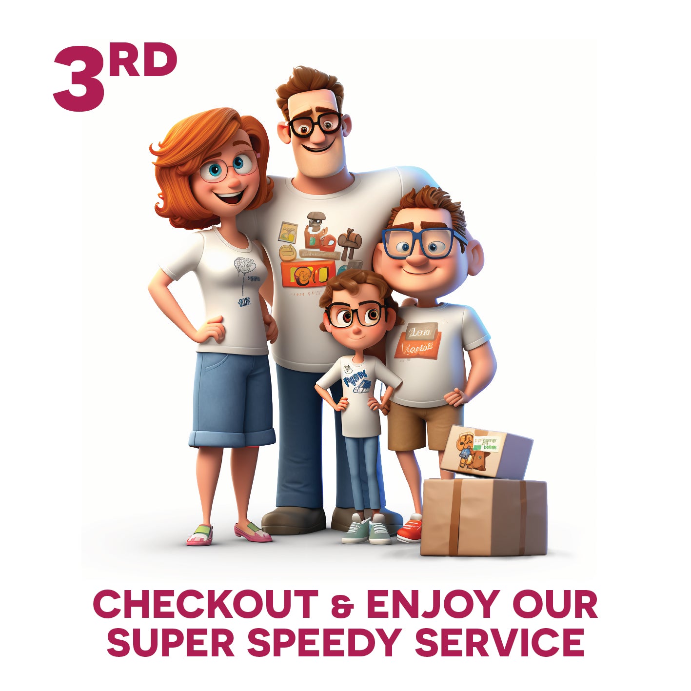 The final step of the Print Press process: checkout and enjoy our super speedy service for your custom clothing and embroidery, handled entirely in our professional print lab.