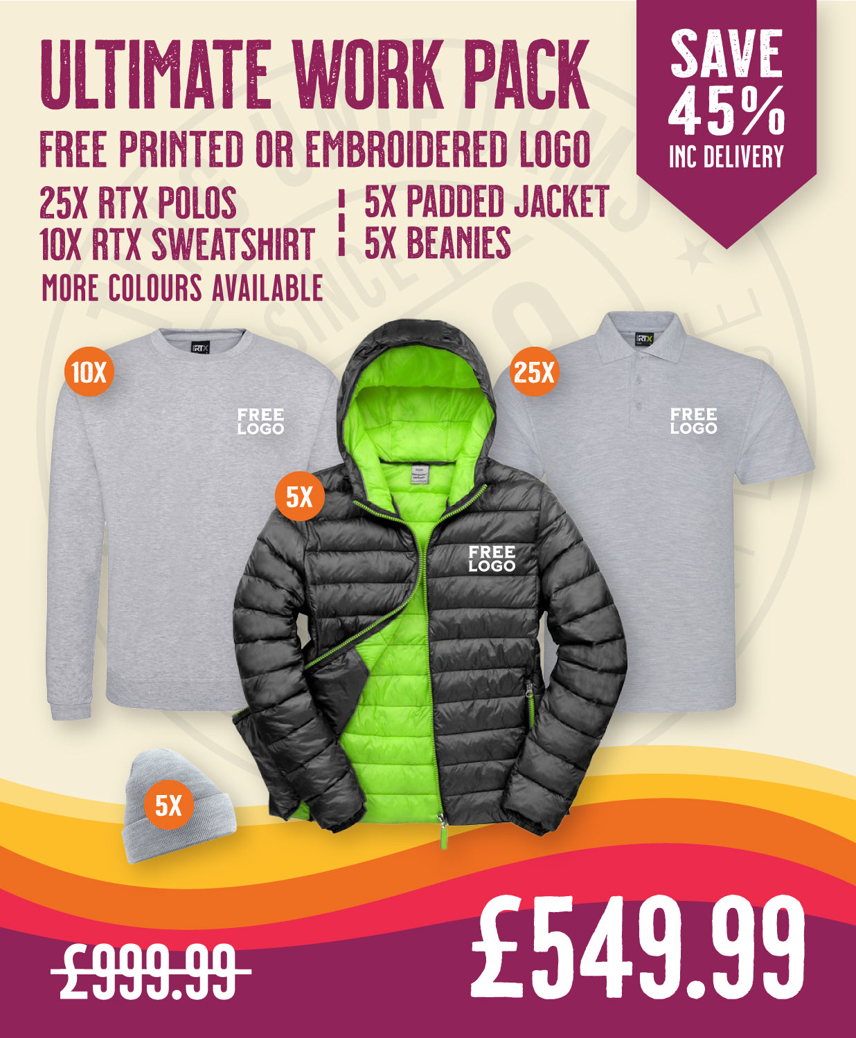 Ultimate Work Pack – printlab.clothing