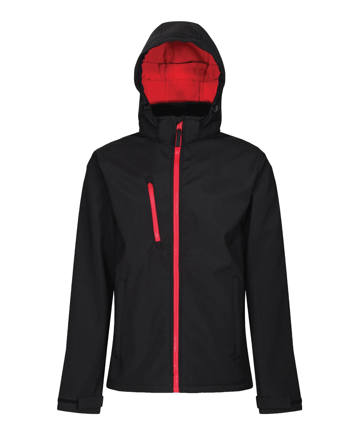 4 x Venturer 3-Layer Hooded Softshells by Regatta