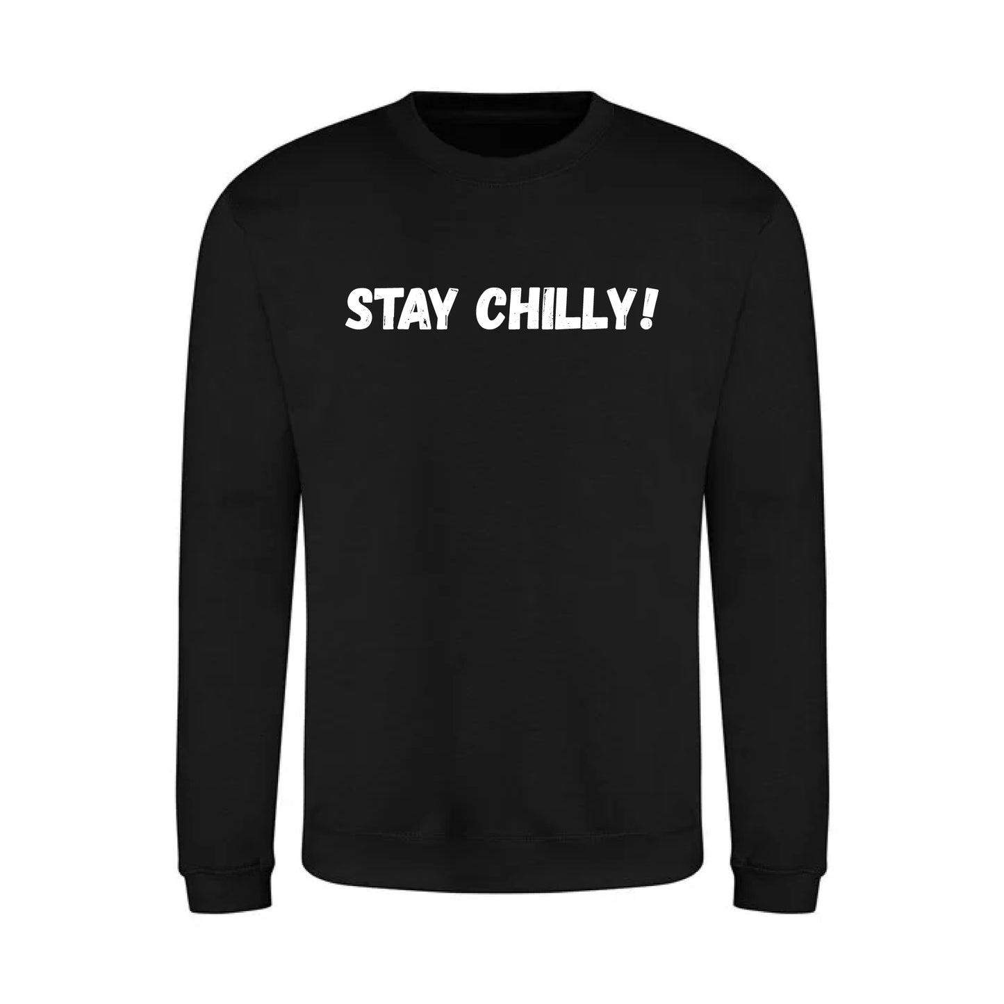 IBH Stay Chilly! Sweatshirt - White Print (£41.40 inc VAT)
