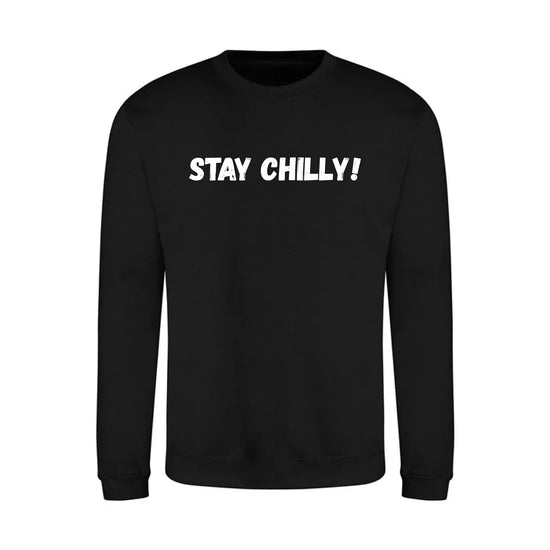 IBH Stay Chilly! Sweatshirt - White Print (£41.40 inc VAT)