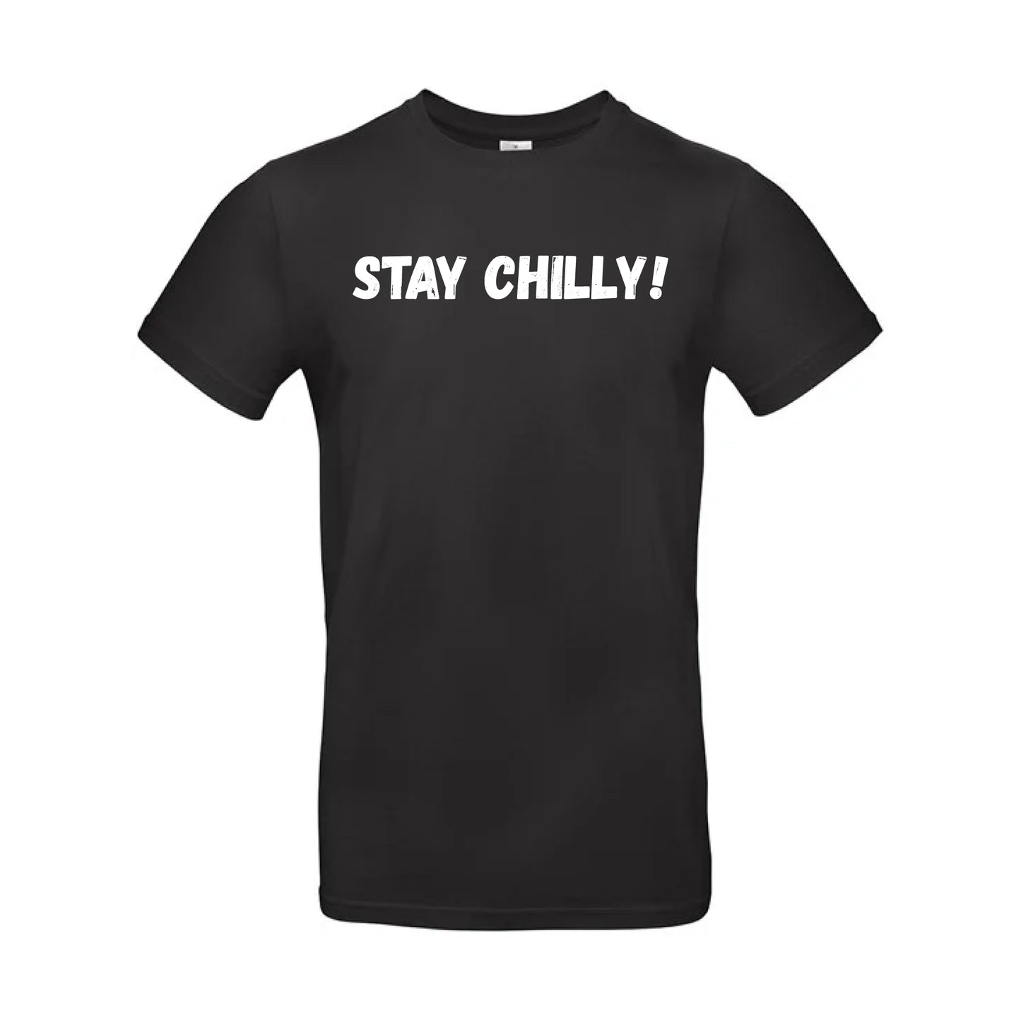 IBH Stay Chilly! T-Shirt - White Print (£26.40 inc VAT)