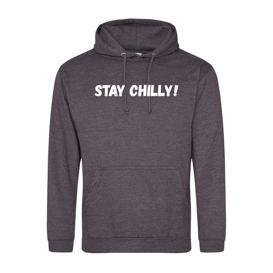 IBH Stay Chilly! Hoodie - White Print (£46.40 inc VAT)