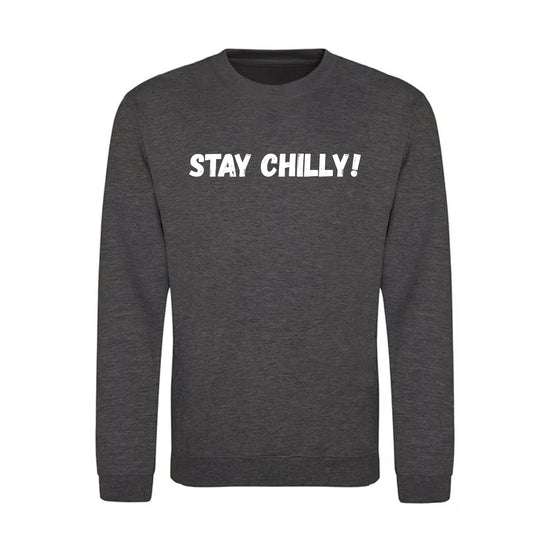 IBH Stay Chilly! Sweatshirt - White Print (£41.40 inc VAT)