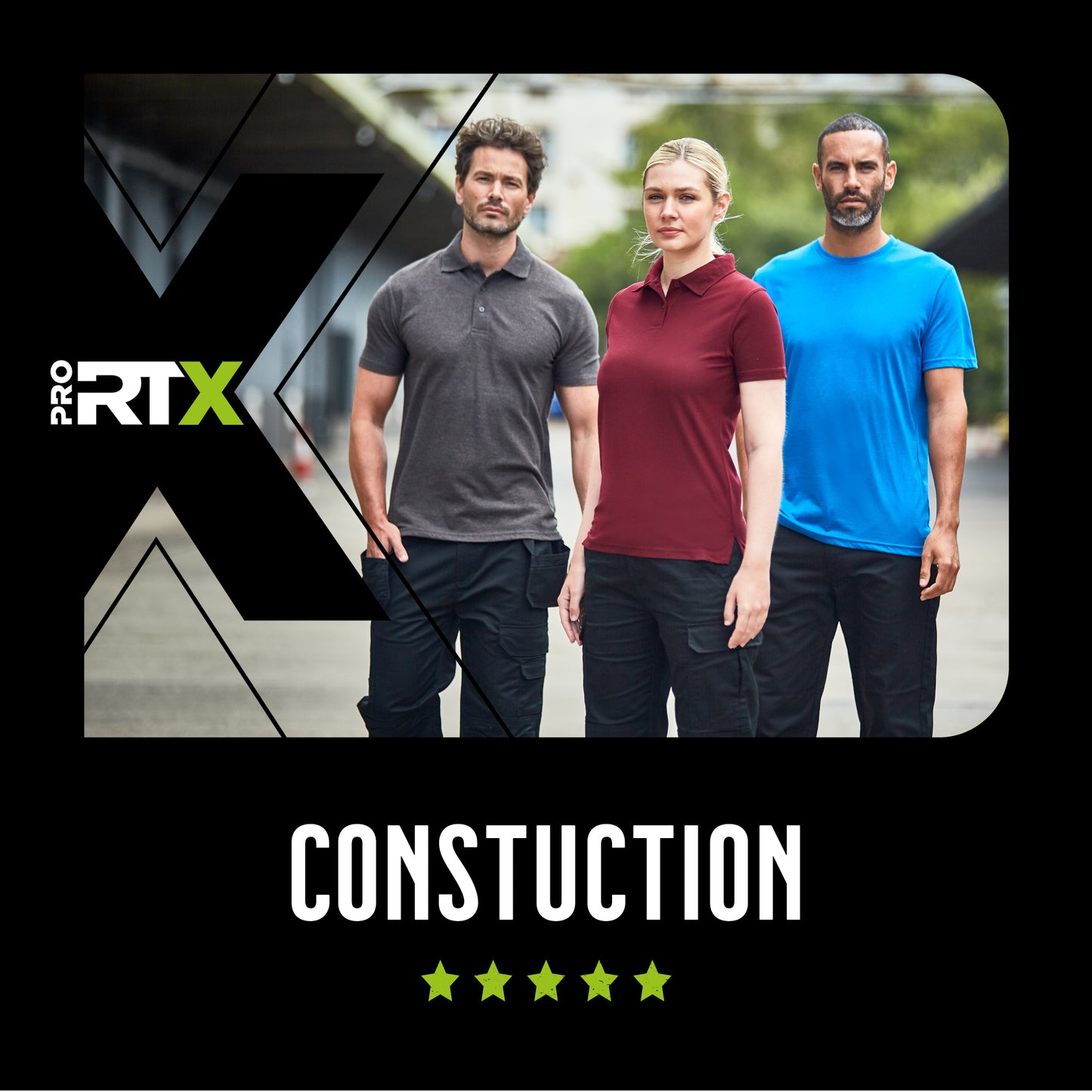 Pro RTX construction clothing from Print Press with free logo and delivery, featuring high-quality embroidery and finishes from our print lab.