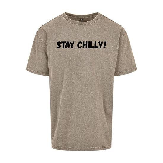 IBH Stay Chilly! Oversized T-Shirt - Black Print (£33.40 inc VAT)