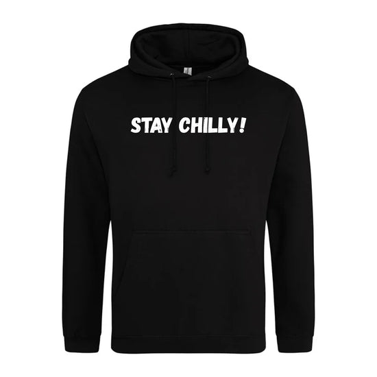 IBH Stay Chilly! Hoodie - White Print (£46.40 inc VAT)