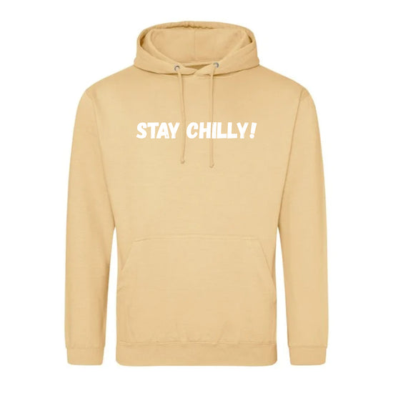 IBH Stay Chilly! Hoodie - White Print (£46.40 inc VAT)