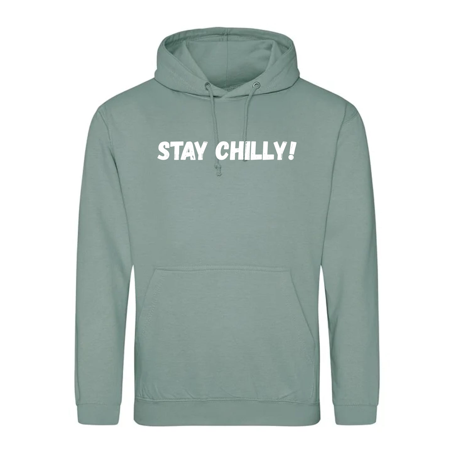IBH Stay Chilly! Hoodie - White Print (£46.40 inc VAT)