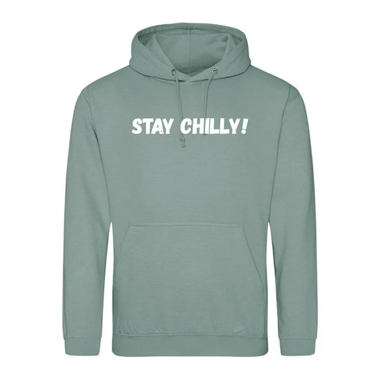 IBH Stay Chilly! Hoodie - White Print (£46.40 inc VAT)
