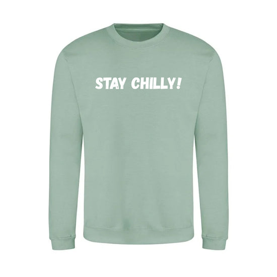 IBH Stay Chilly! Sweatshirt - White Print (£41.40 inc VAT)