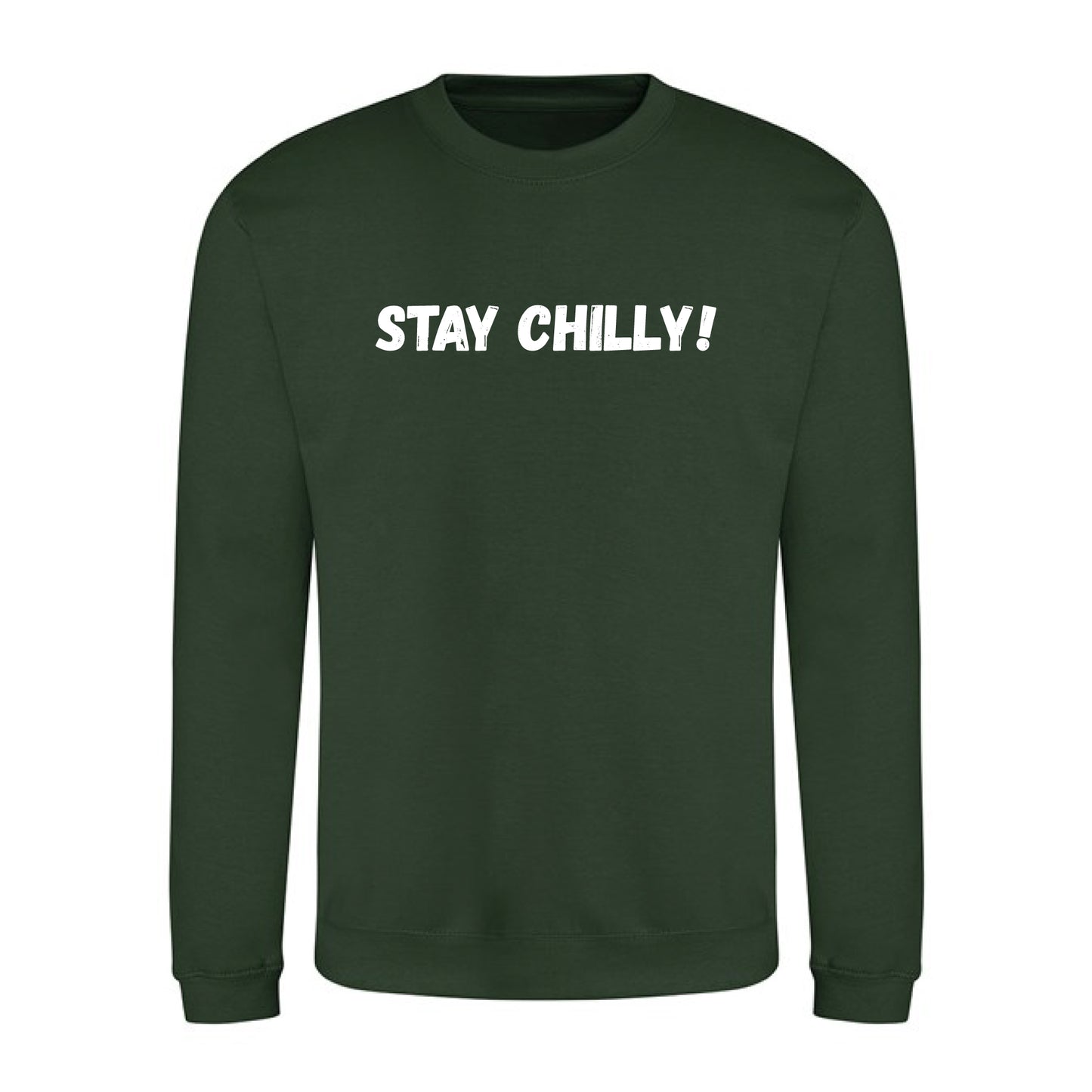 IBH Stay Chilly! Sweatshirt - White Print (£41.40 inc VAT)
