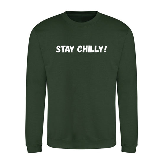 IBH Stay Chilly! Sweatshirt - White Print (£41.40 inc VAT)