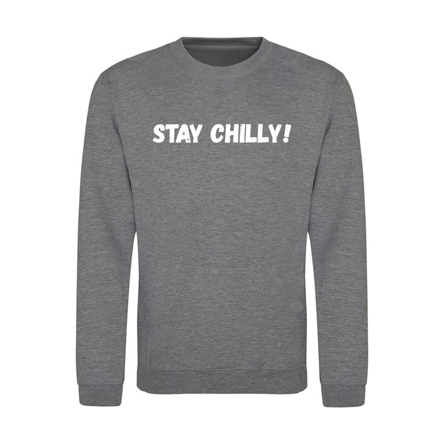 IBH Stay Chilly! Sweatshirt - White Print (£41.40 inc VAT)