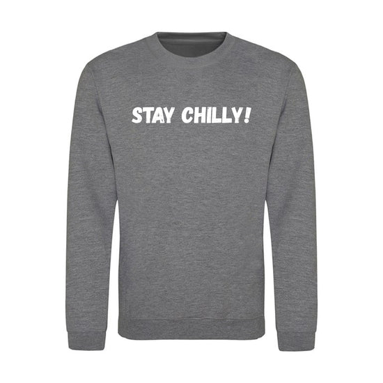 IBH Stay Chilly! Sweatshirt - White Print (£41.40 inc VAT)