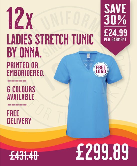 12x Womens Tunics by Onna