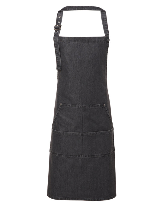 48 x Denim Stitched Aprons by Premier
