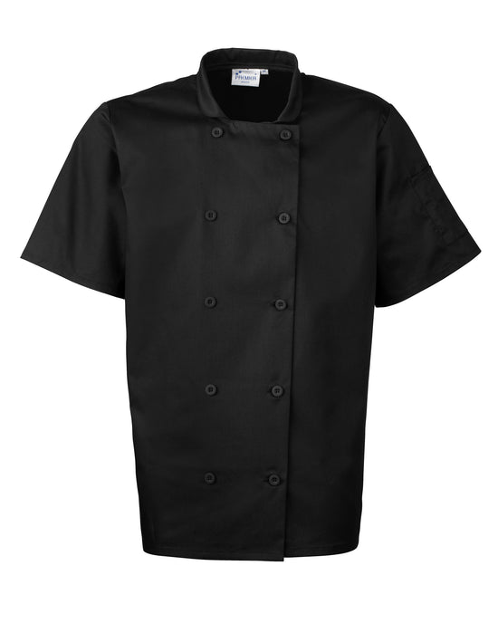 6 x Quality Short Sleeved Chef Jackets by Premier