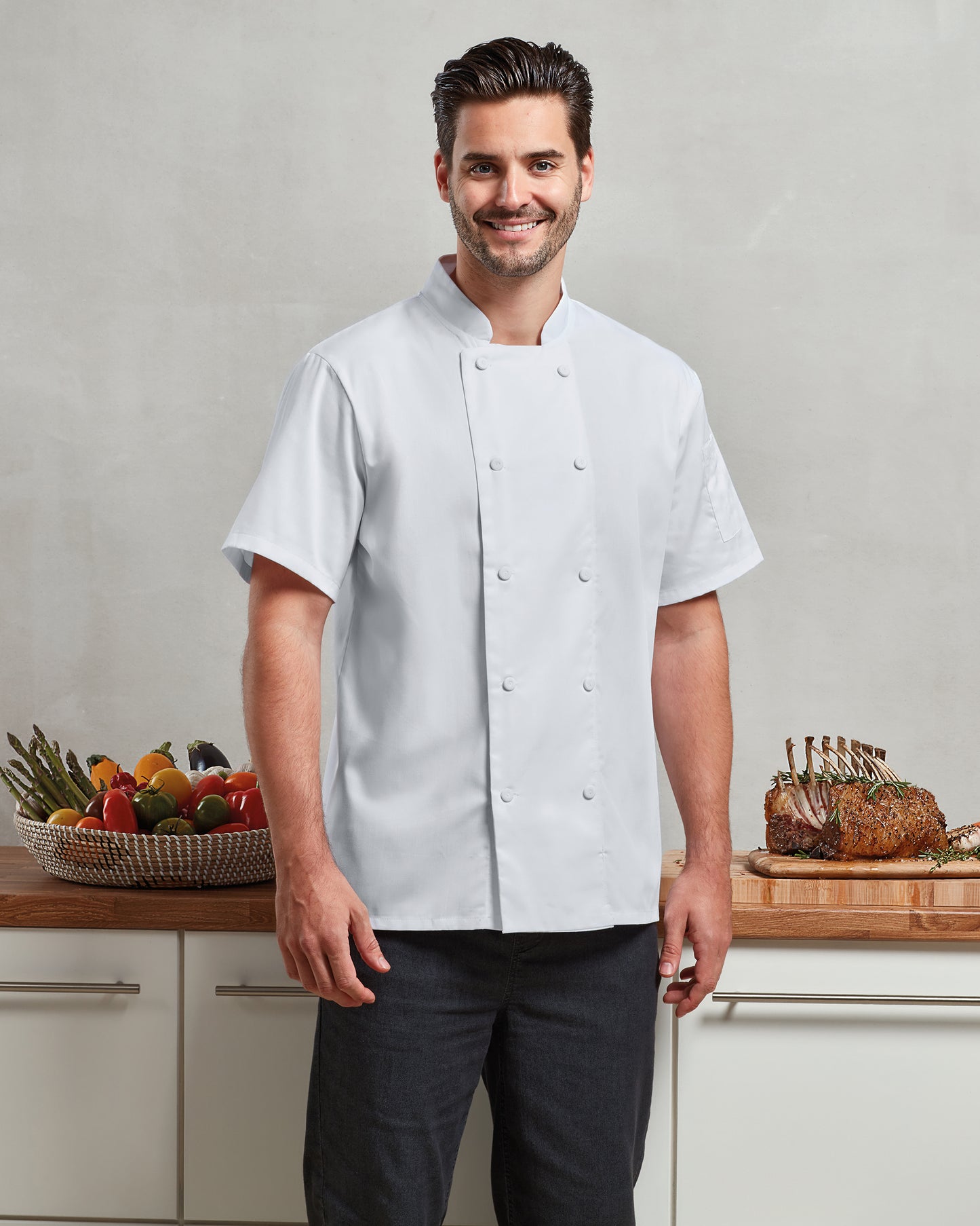 24 x Cooling Short Sleeve Chef Jackets by Premier