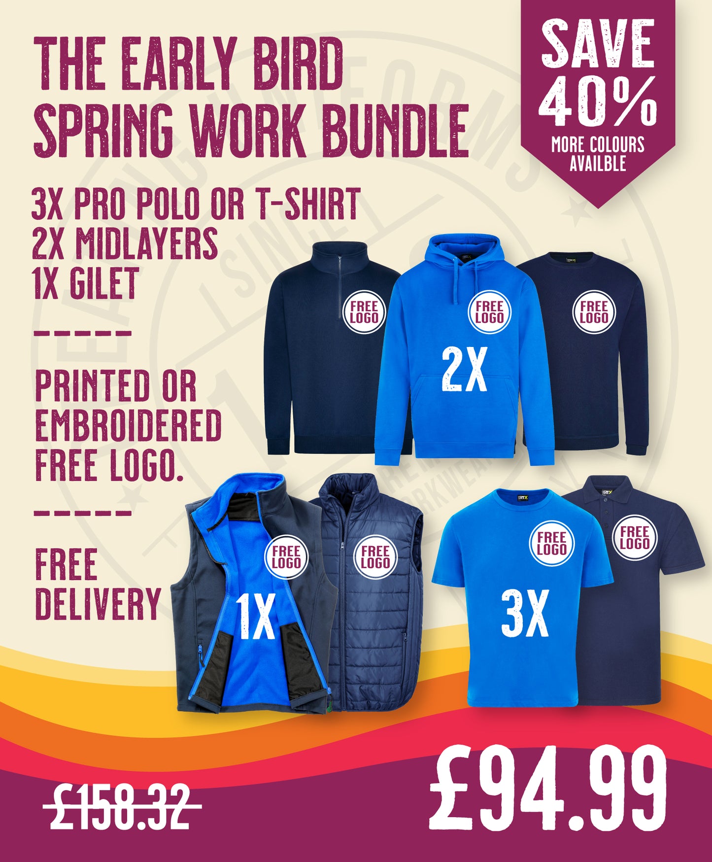 The Early Bird Spring Work Bundle