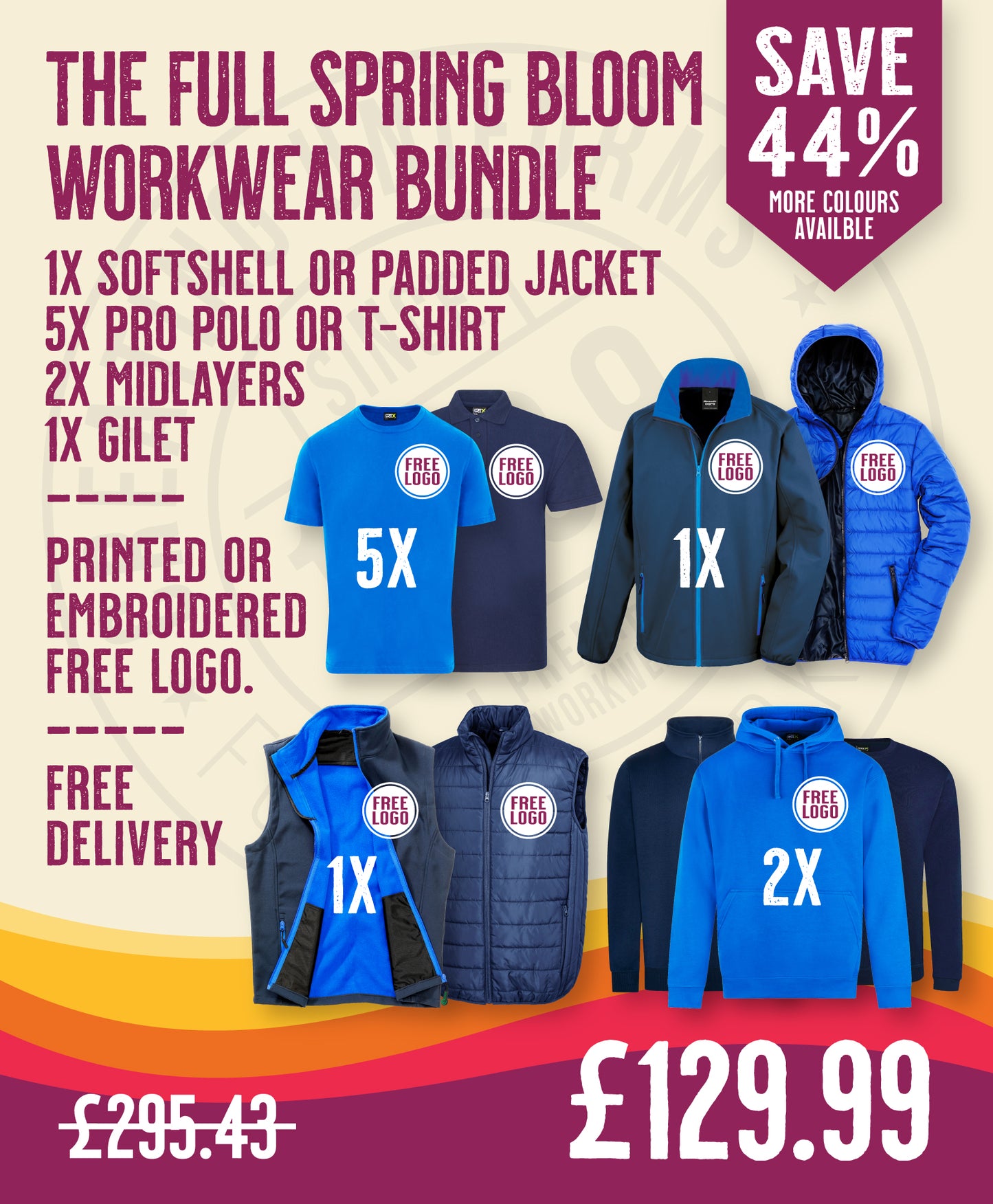 The Full Spring Bloom Workwear Bundle