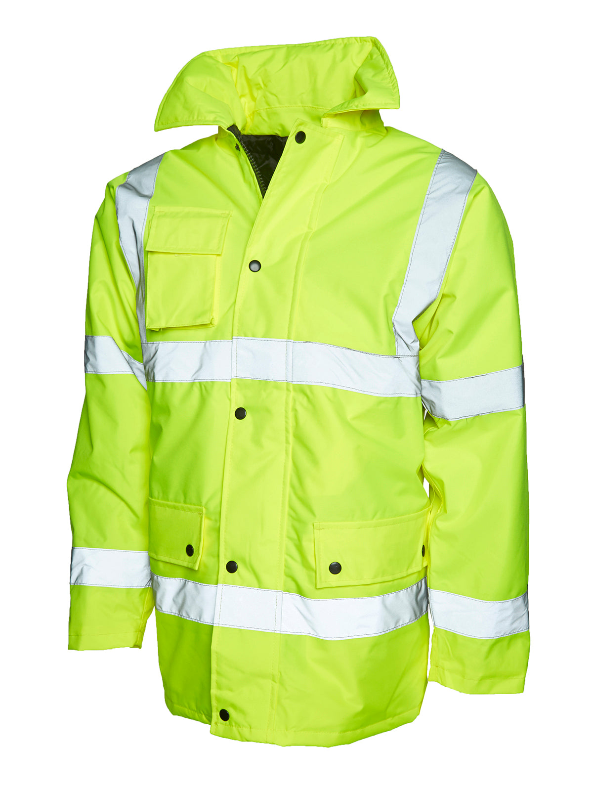 8 x Hi-Vis Safety Jackets By Uneek