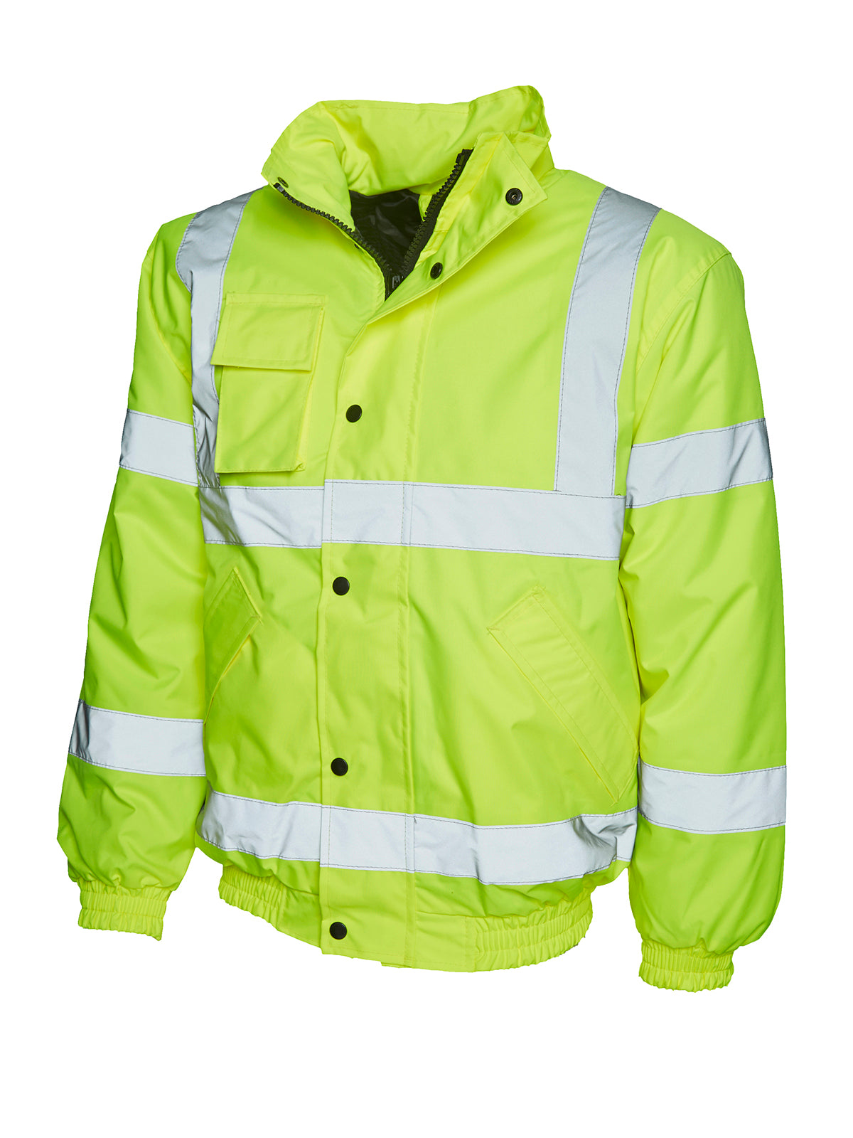 4 x Hi-Vis Bomber Jacket by Uneek