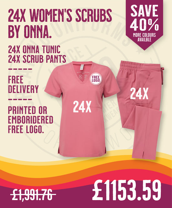 24x Women's Scrubs Deal by Onna
