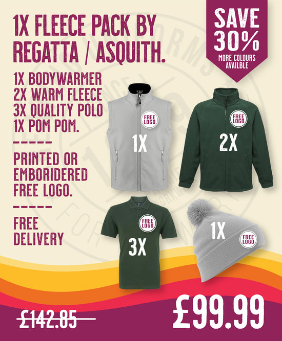 1x Fleece Pack by Regatta / Asquith & Fox