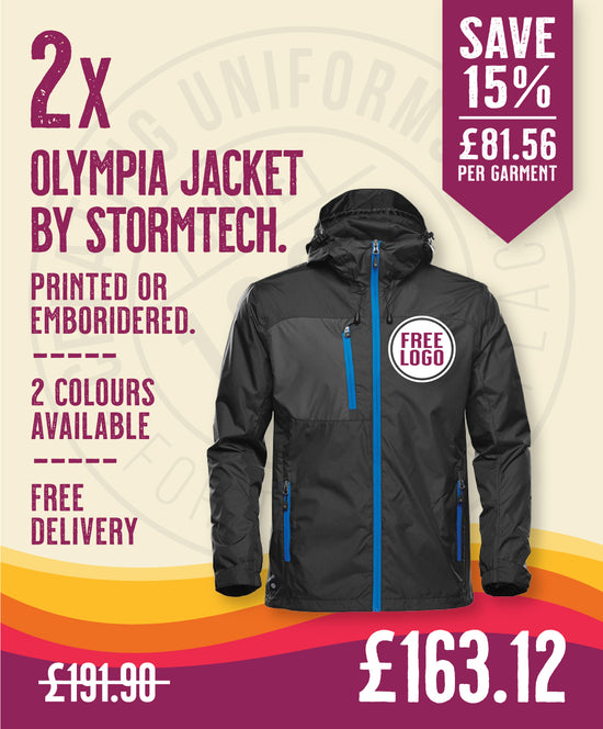 2 x Olympia Jackets by Stormtech