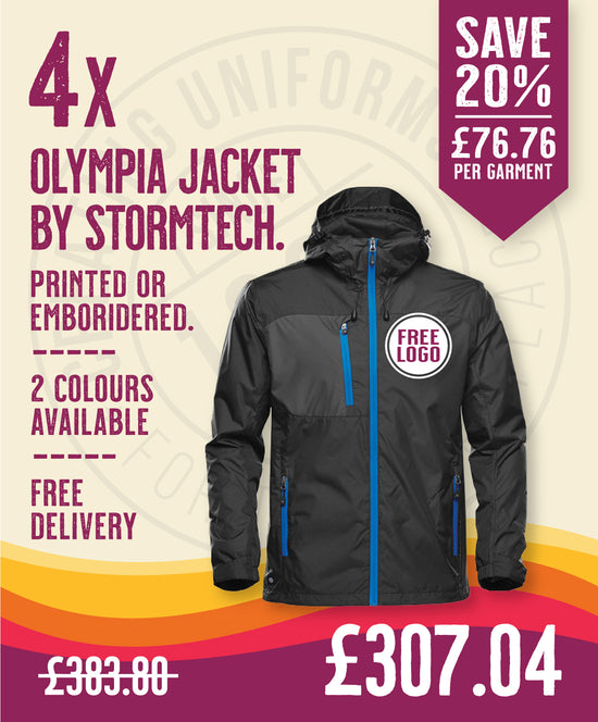 4 x Olympia Jackets by Stormtech