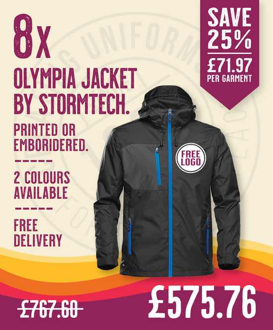 8 x Olympia Jackets by Stormtech