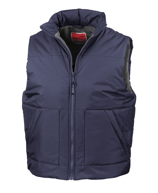 4 x Fleece-Lined Bodywarmer by Result