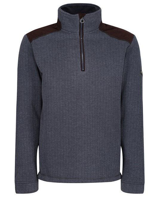 2 x Holbeck 1/2 Zip Fleece By Regatta