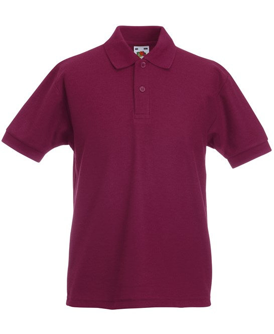 10 x Children's Polos by Fruit of the Loom