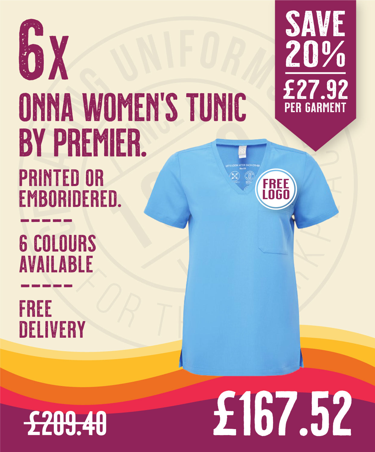 6x Womens Tunics by Premier