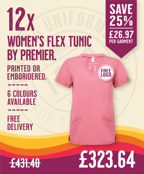 12x Womens Flex Tunics by Premier