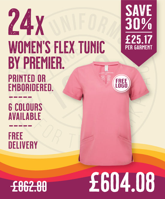 24x Womens Flex Tunics by Premier