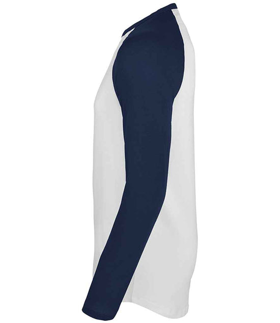 02942 White/French Navy Left