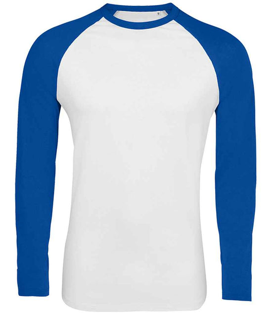 02942 White/Royal Blue Front