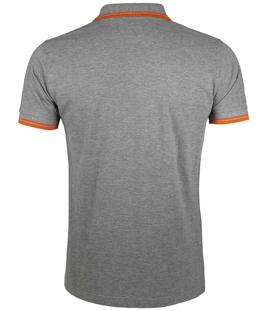 10577 Grey Marl/Orange Back