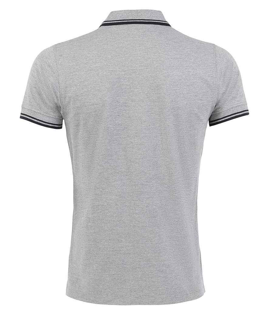 10577 Heather Grey/Navy Back