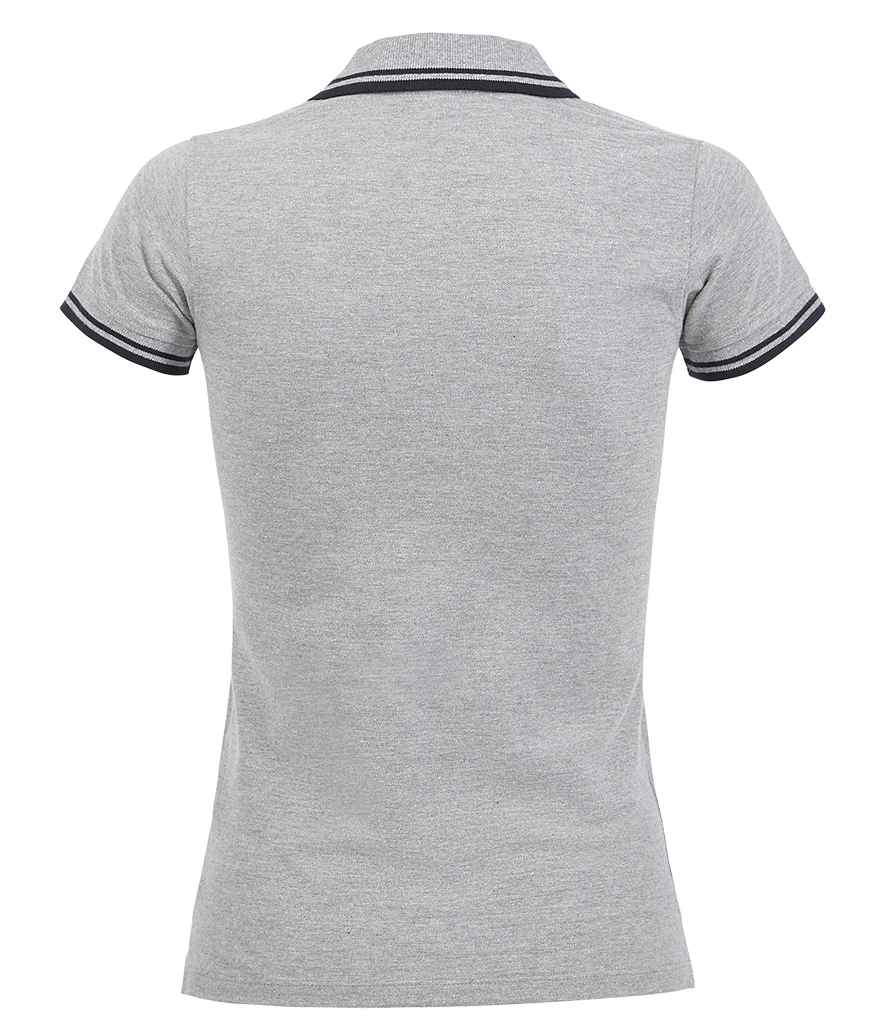 10578 Heather Grey/Navy Back