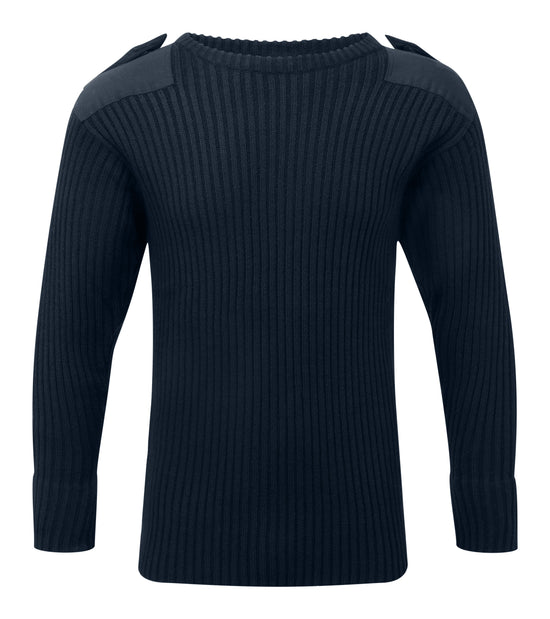 Fort Crew Neck Combat Jumper - NAVY BLUE